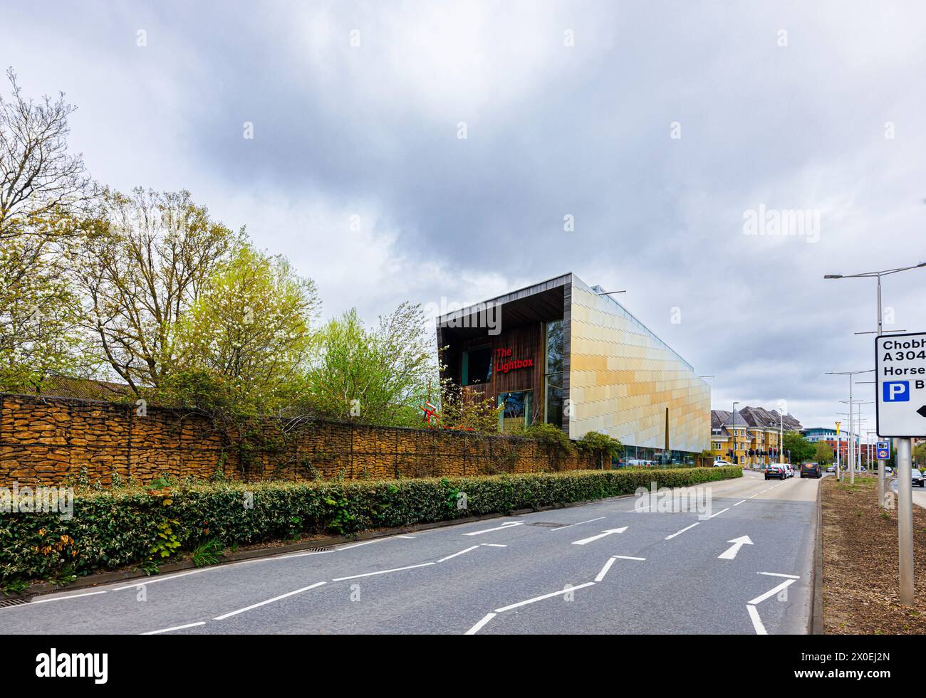 The Lightbox, a modern local art gallery, cultural centre and