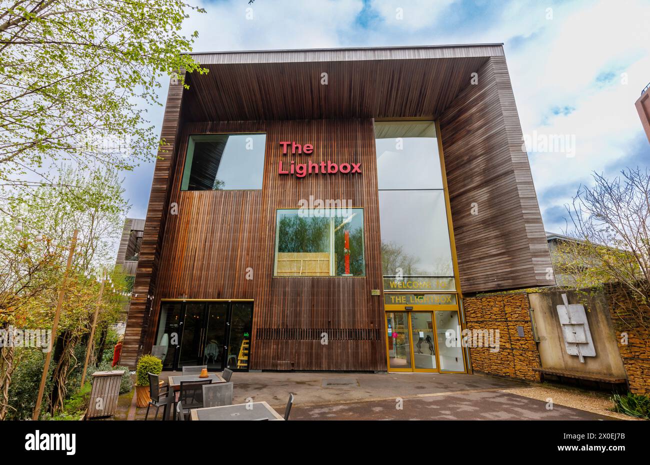 The Lightbox, a modern local art gallery, cultural centre and
