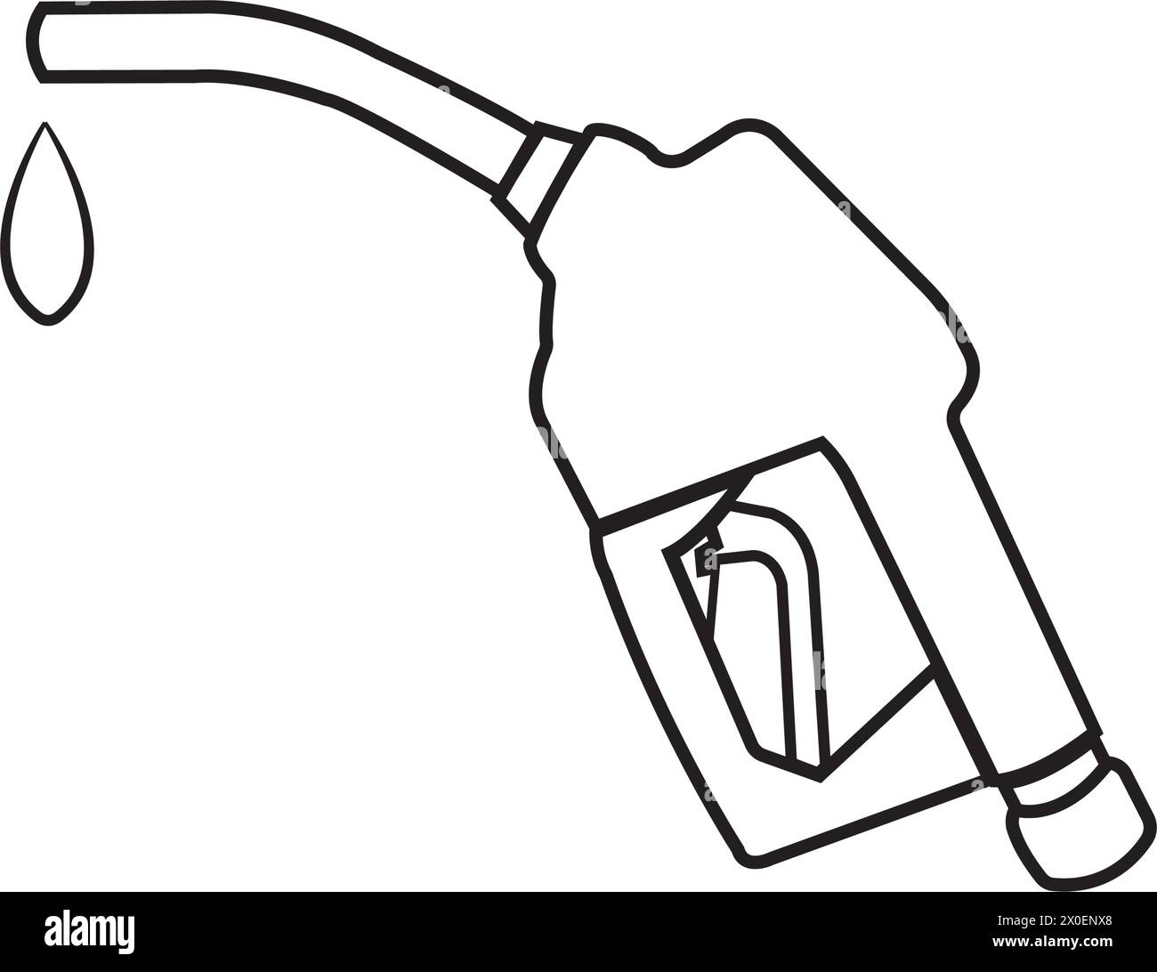fuel nozzle icon vector illustration symbol design Stock Vector Image ...