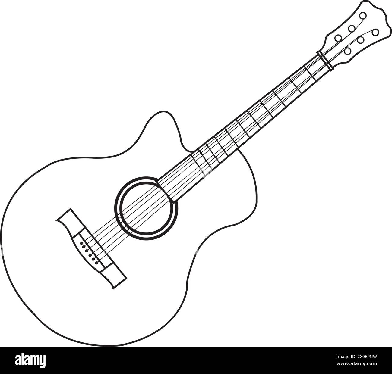 guitar icon vector illustration symbol design Stock Vector Image & Art ...