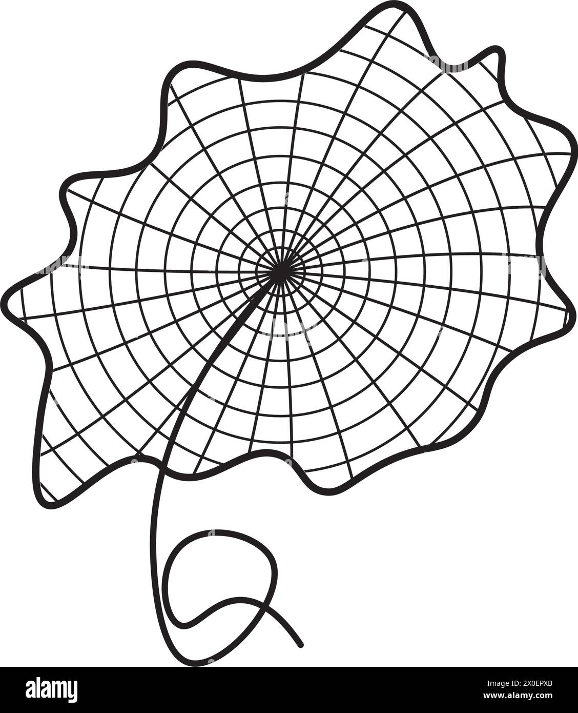 fishing net icon vector illustration template design Stock Vector Image