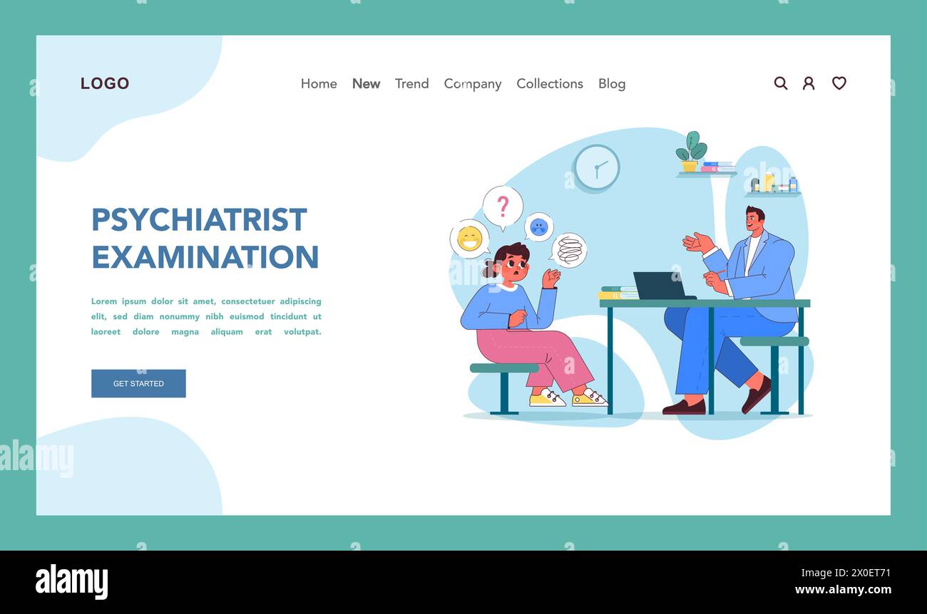 Engaging psychiatric evaluation for children. Thoughtful child discusses feelings with