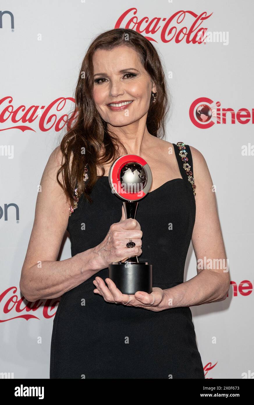 Las Vegas, NV, USA. 11th Apr, 2024. Geena Davis at the 2024 Big Screen