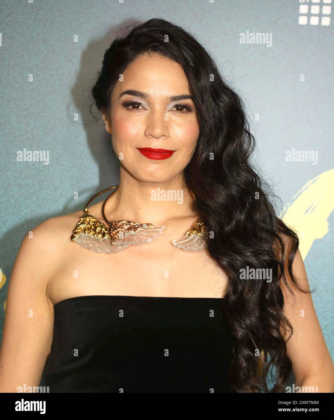 April 11 2024 new york new york usa actor arielle jacobs seen