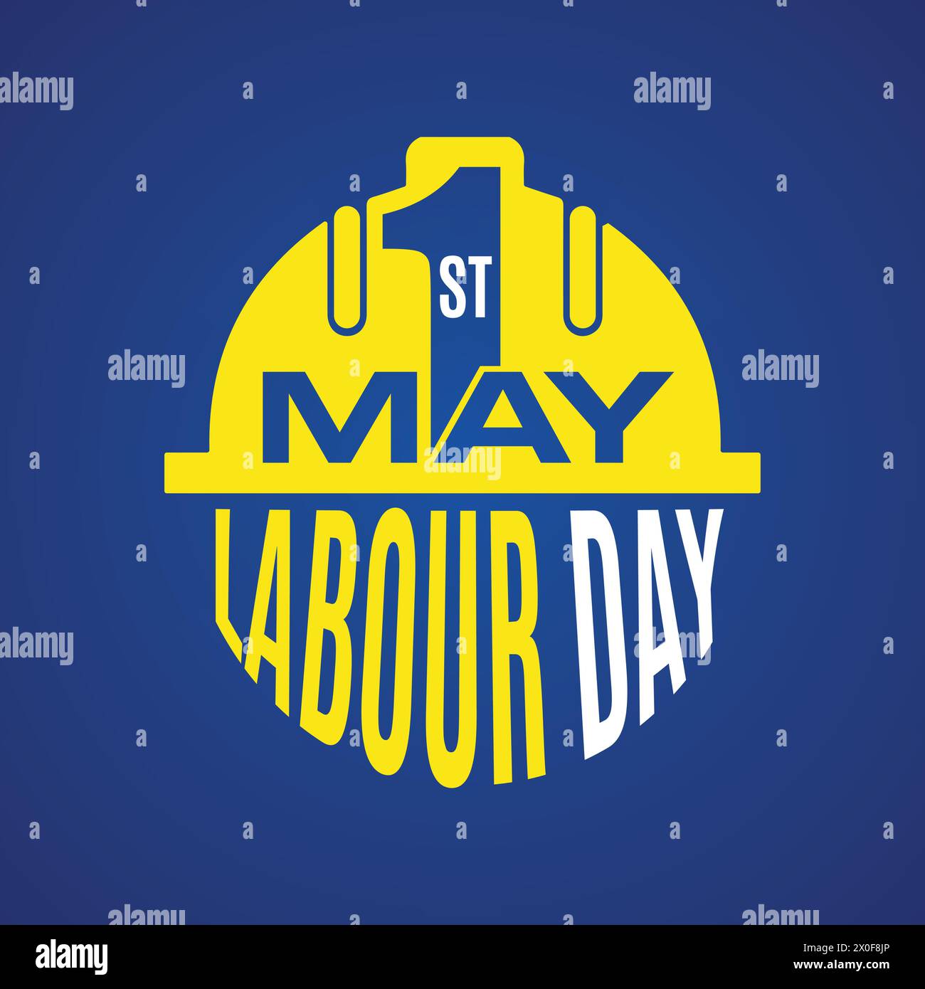 Happy Labor Day. 1st May. International labor day - Worker Day Design Stock Vector