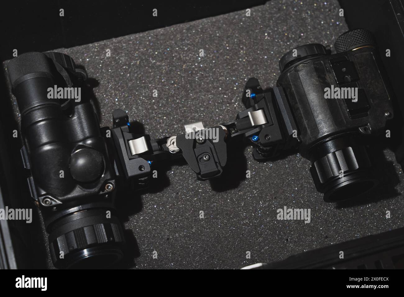 Modern millitary night vision device and thermal vision monocular in