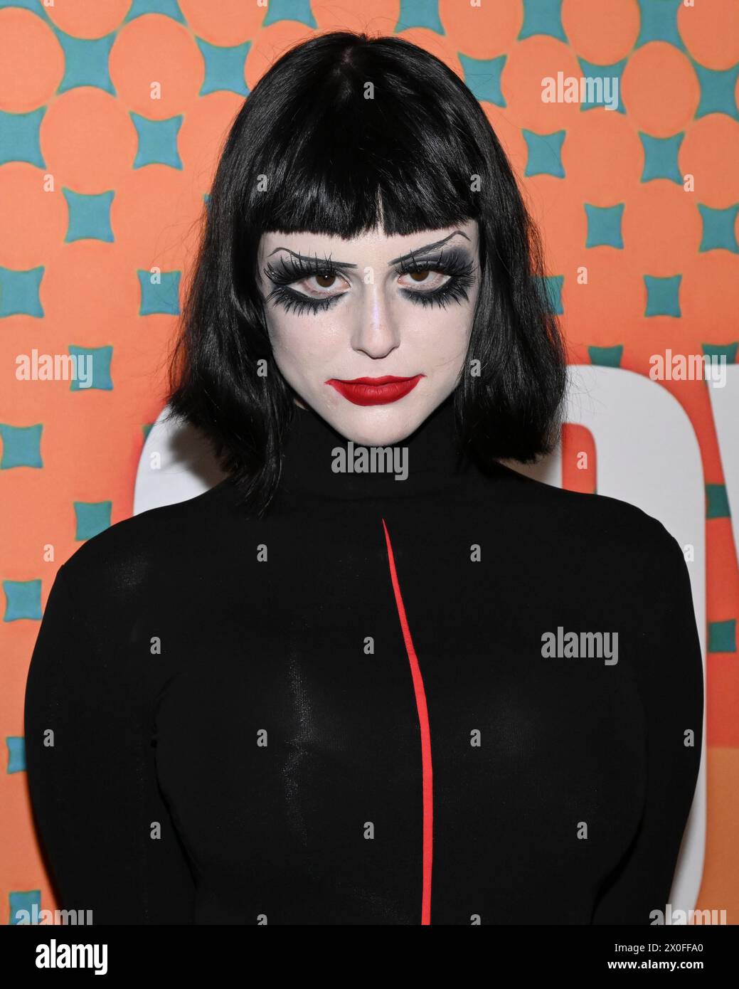 April 11, 2024, West Hollywood, California, U.S.: 6ar6ie6 attends