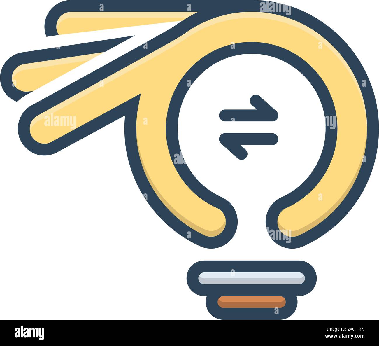 Icon for sharing idea, sharing Stock Vector Image & Art - Alamy