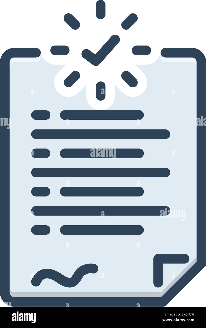 Icon for validate, approve Stock Vector Image & Art - Alamy
