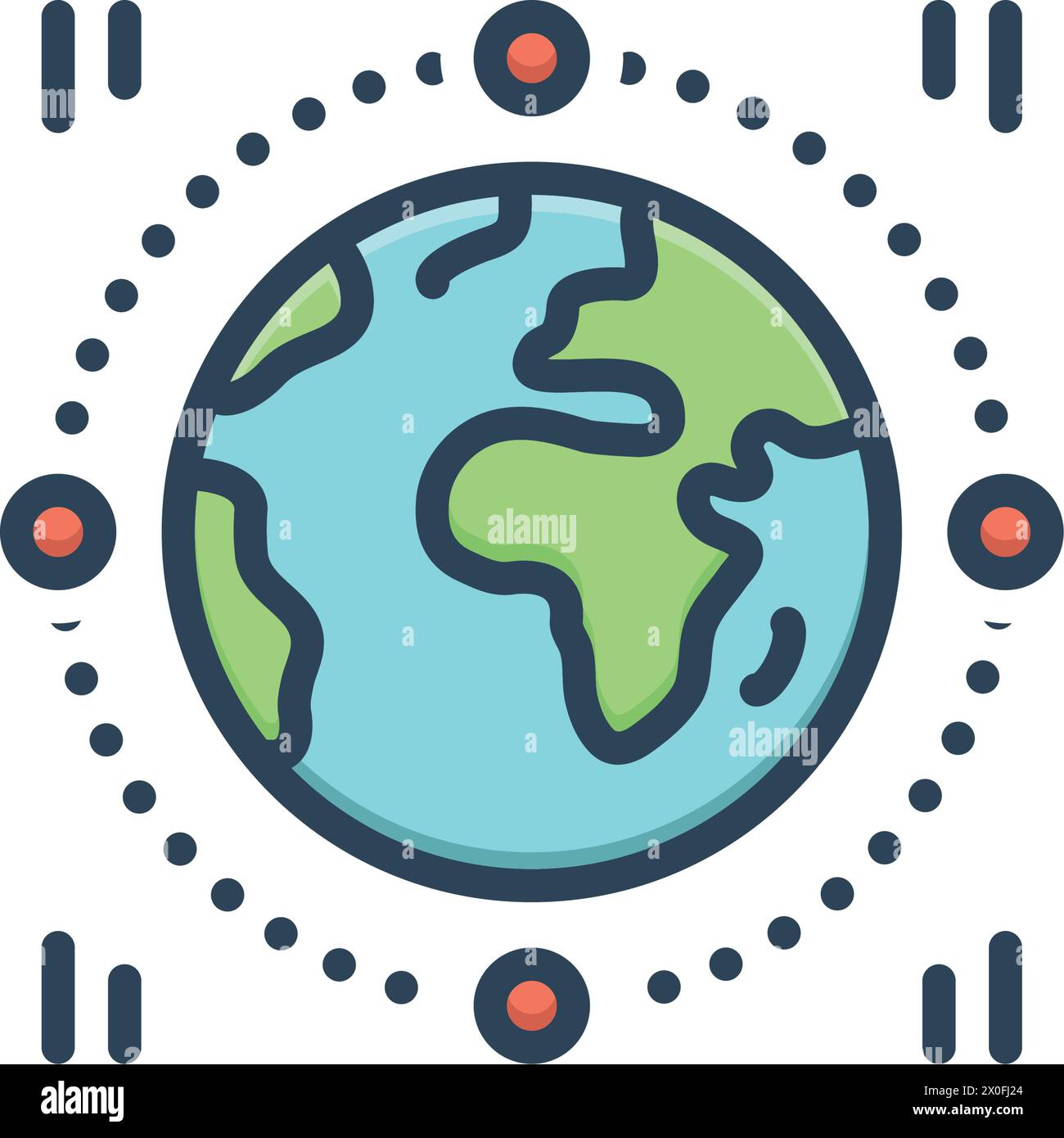 Icon for global, earth Stock Vector Image & Art - Alamy