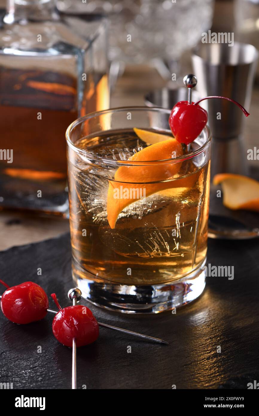 Cocktail Old Fashioned is an oldfashioned sophistication of whiskey