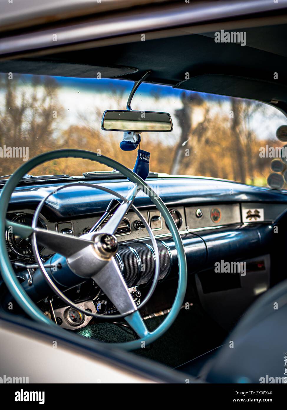 Buick Special Riviera Coupe 1955 Stock Photo
