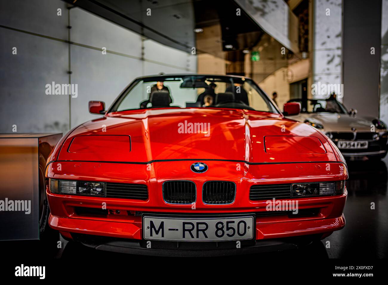 BMW 850 Cabrio BMW Museum Stock Photo - Alamy