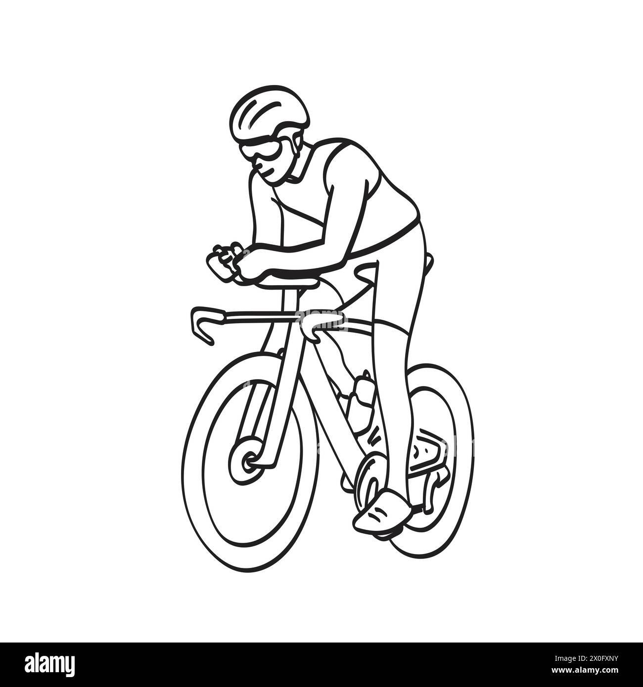professional-male-cyclist-with-helmet-in-bike-race-illustration-vector