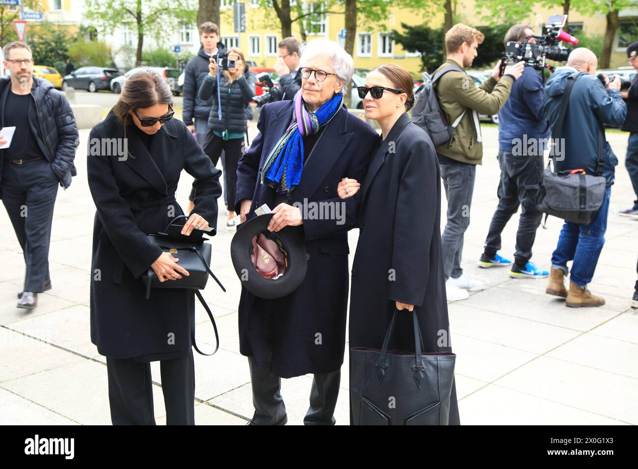 Sarah Lena Herzsprung, Bernd Herzsprung und Hannah Herzsprung bei der