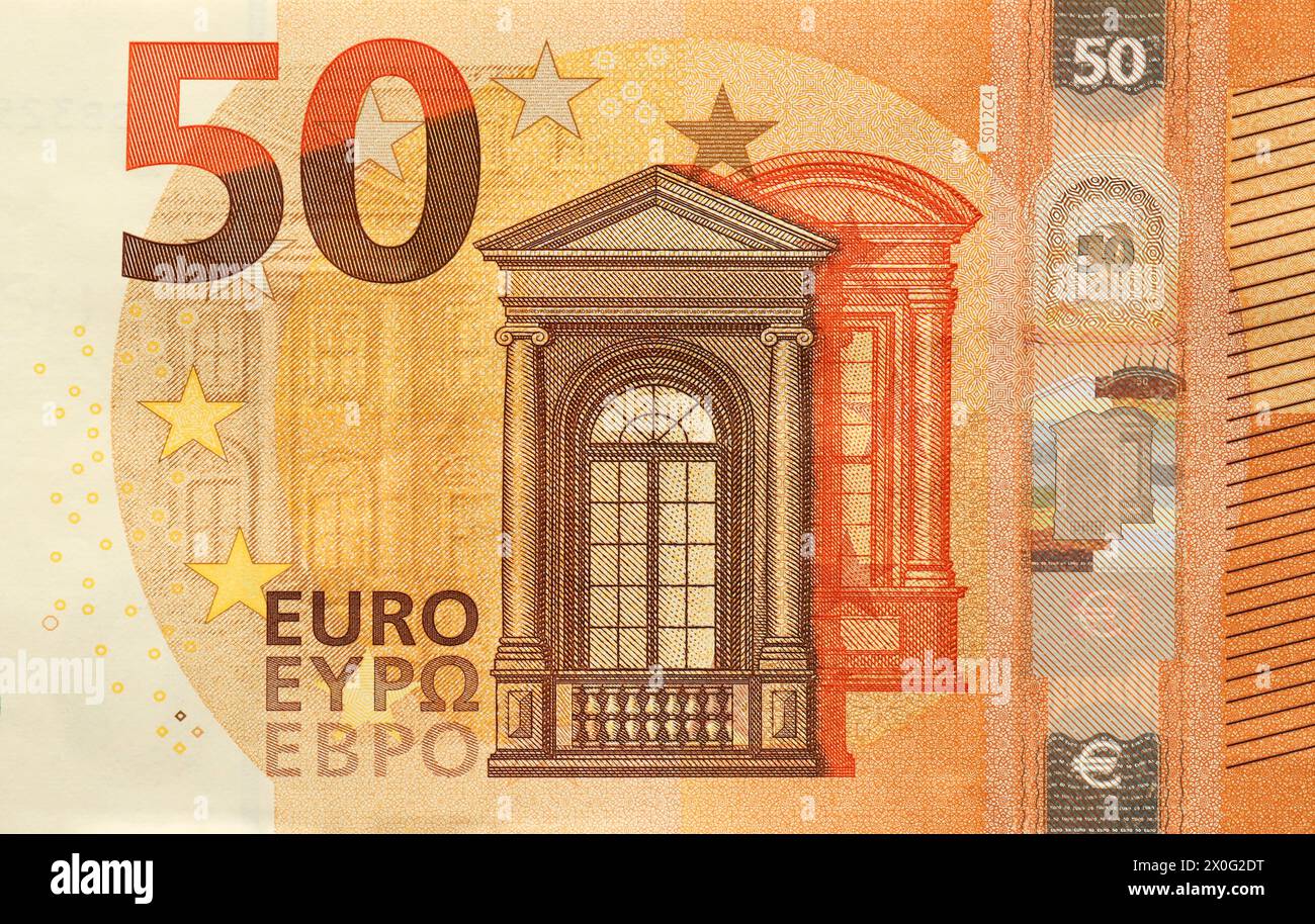 50 euro banknote front hi-res stock photography and images - Alamy