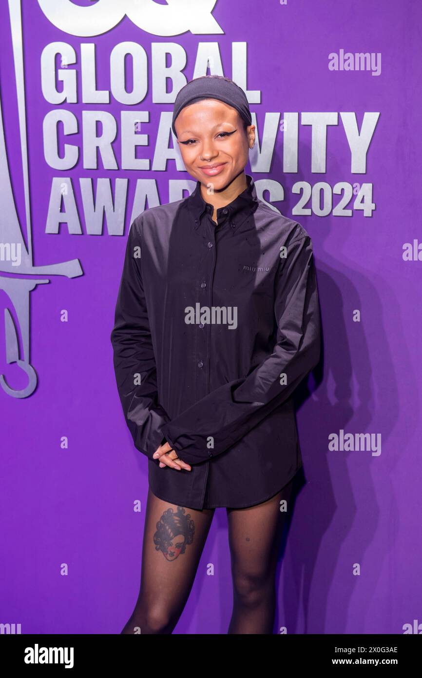 NEW YORK, NEW YORK - APRIL 11: Myha'la Herrold attends the 2024 GQ Creativity Awards at WSA on April 11, 2024 in New York City. (Photo by Ron Adar / SOPA Images/Sipa USA) Stock Photo