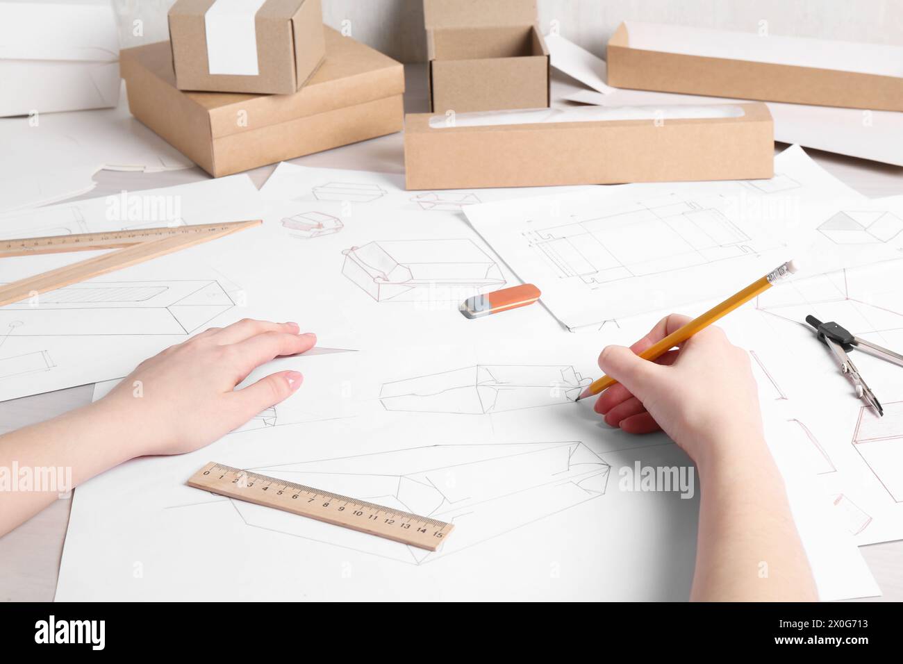 Label product packaging design art hi-res stock photography and images ...