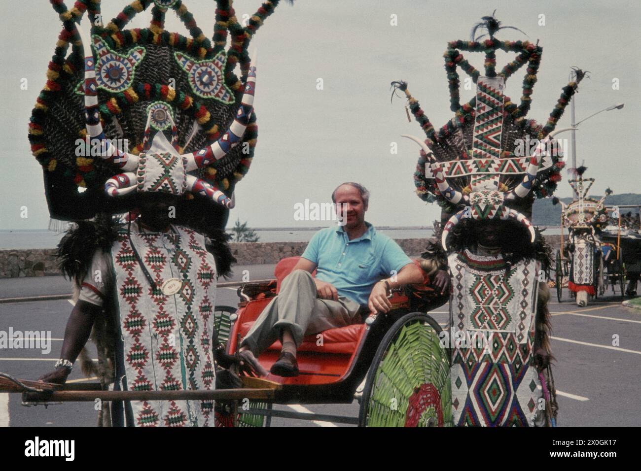 Rickshaw man in south africa hi-res stock photography and images - Alamy