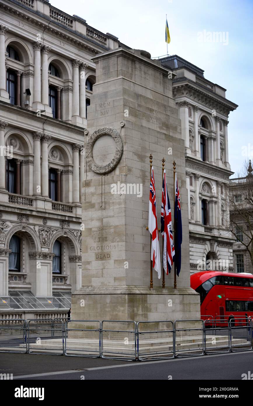 The Cenotaph Whitehall London Stock Photo