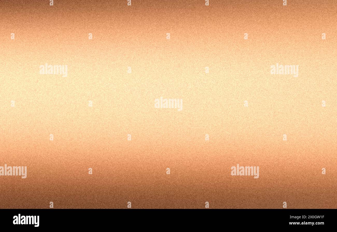 Dark golden gradient, rough texture, grainy noise. Stock Photo