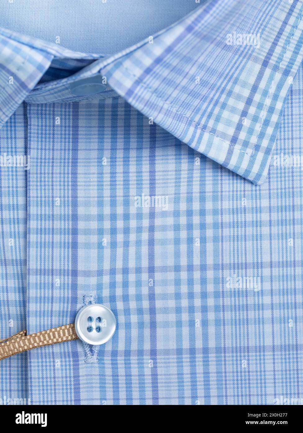 Plaid blue shirt hi-res stock photography and images - Alamy