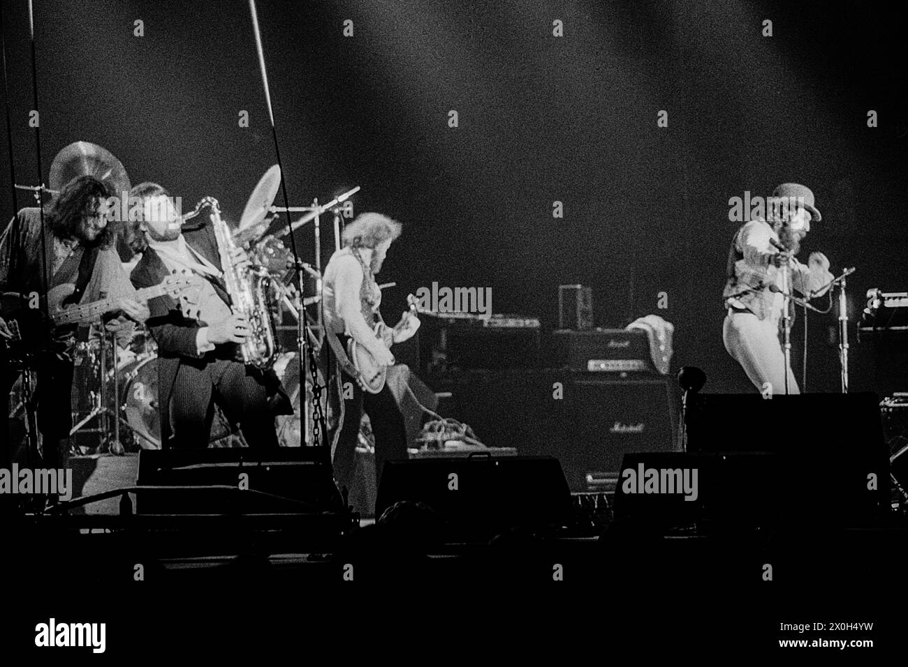 Ian Anderson with the furious band [automated translation] Stock Photo