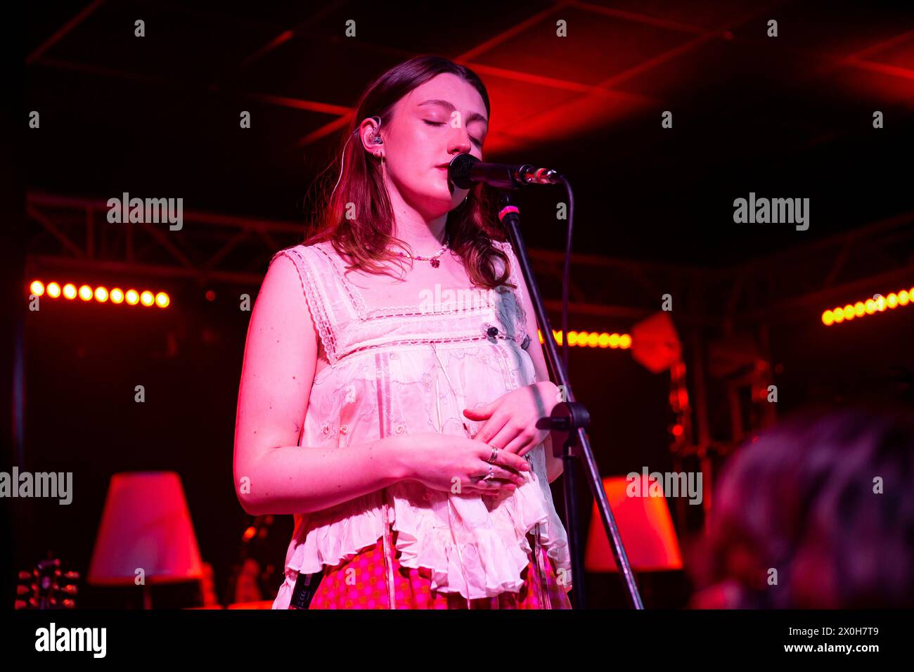 Nina Cobham performing live concert at Legend Club, Milano 11 April 2024 © Giorgia De Dato Stock Photo