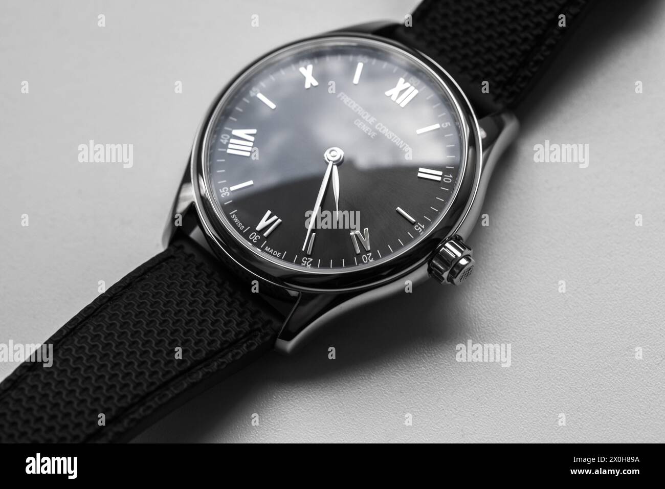 Geneva, Switzerland - November 18, 2021: Frederique Constant 