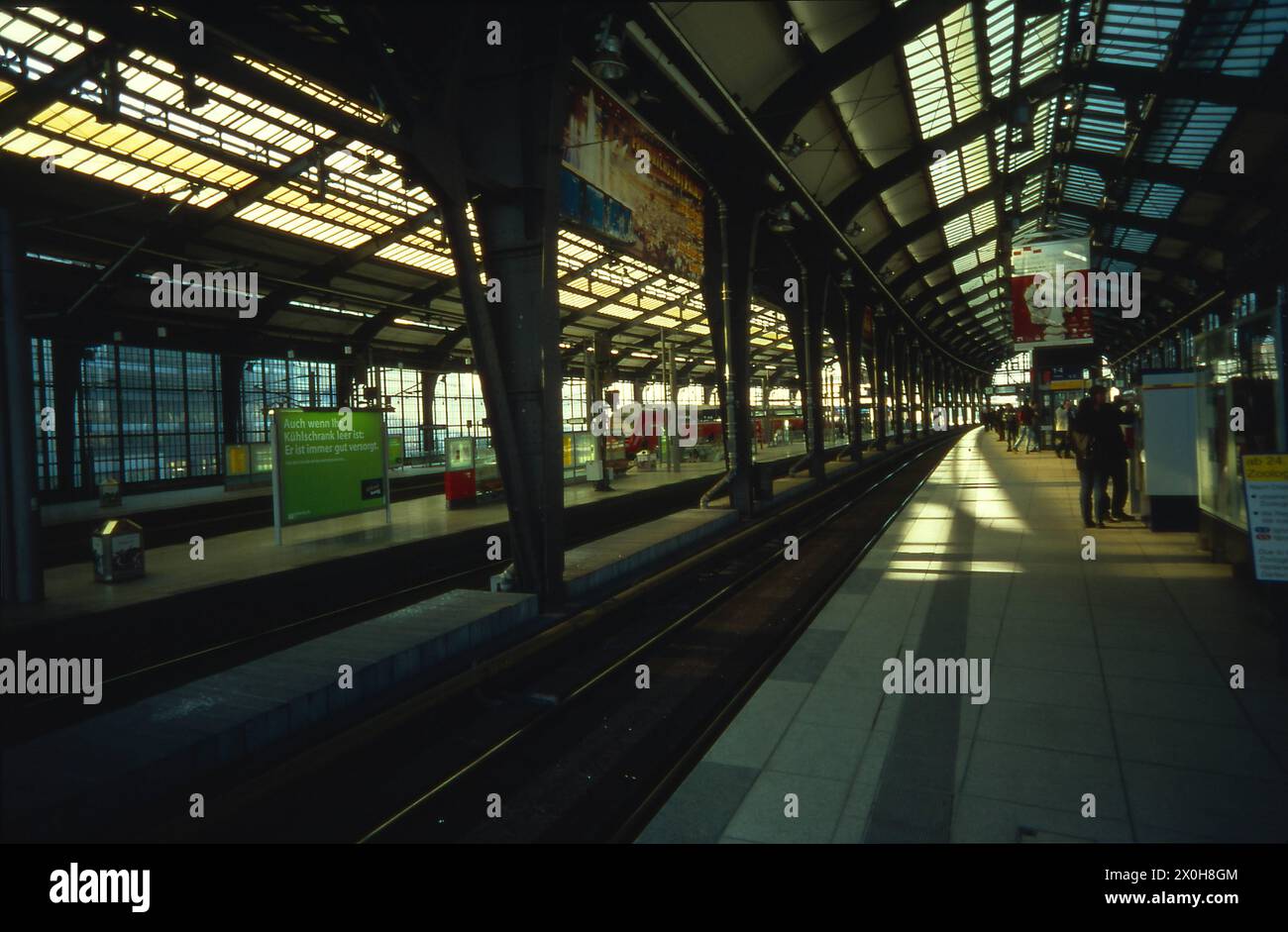 Friedrichstraße station a regional train in the direction of