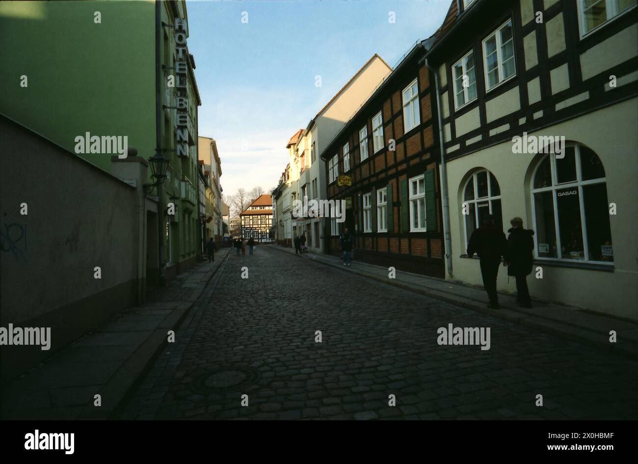 A visit to the Spandau Christmas market is always worthwhile. A look at the old town is a must [automated translation] Stock Photo