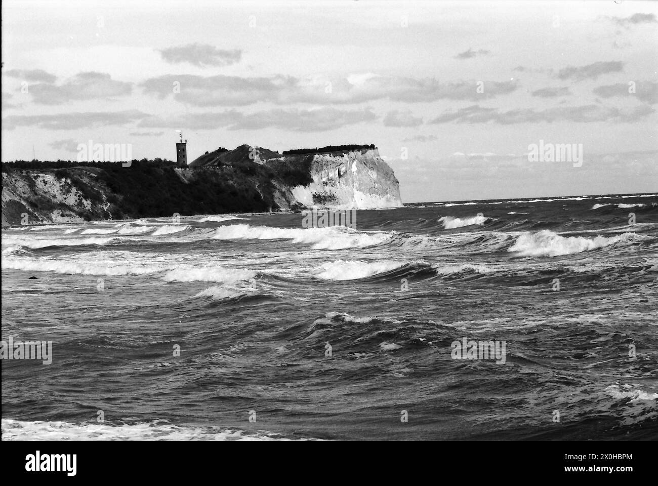 The wall is gone. Childhood memories come flooding back. So off to Rügen and the beach - or rather the coast. [automated translation] Stock Photo