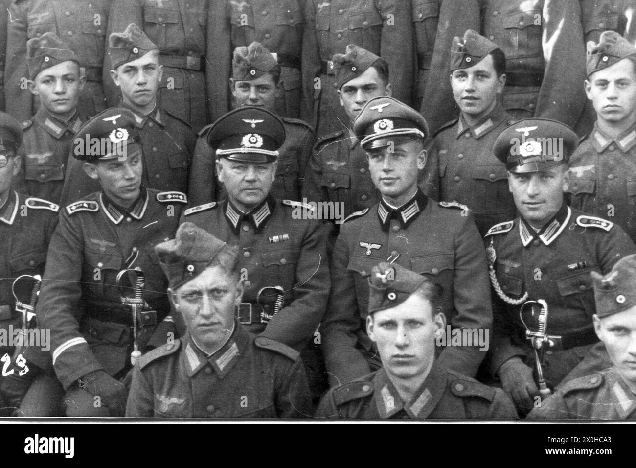 Swearingin of young soldiers on a barracks site in Munich Here Sworn
