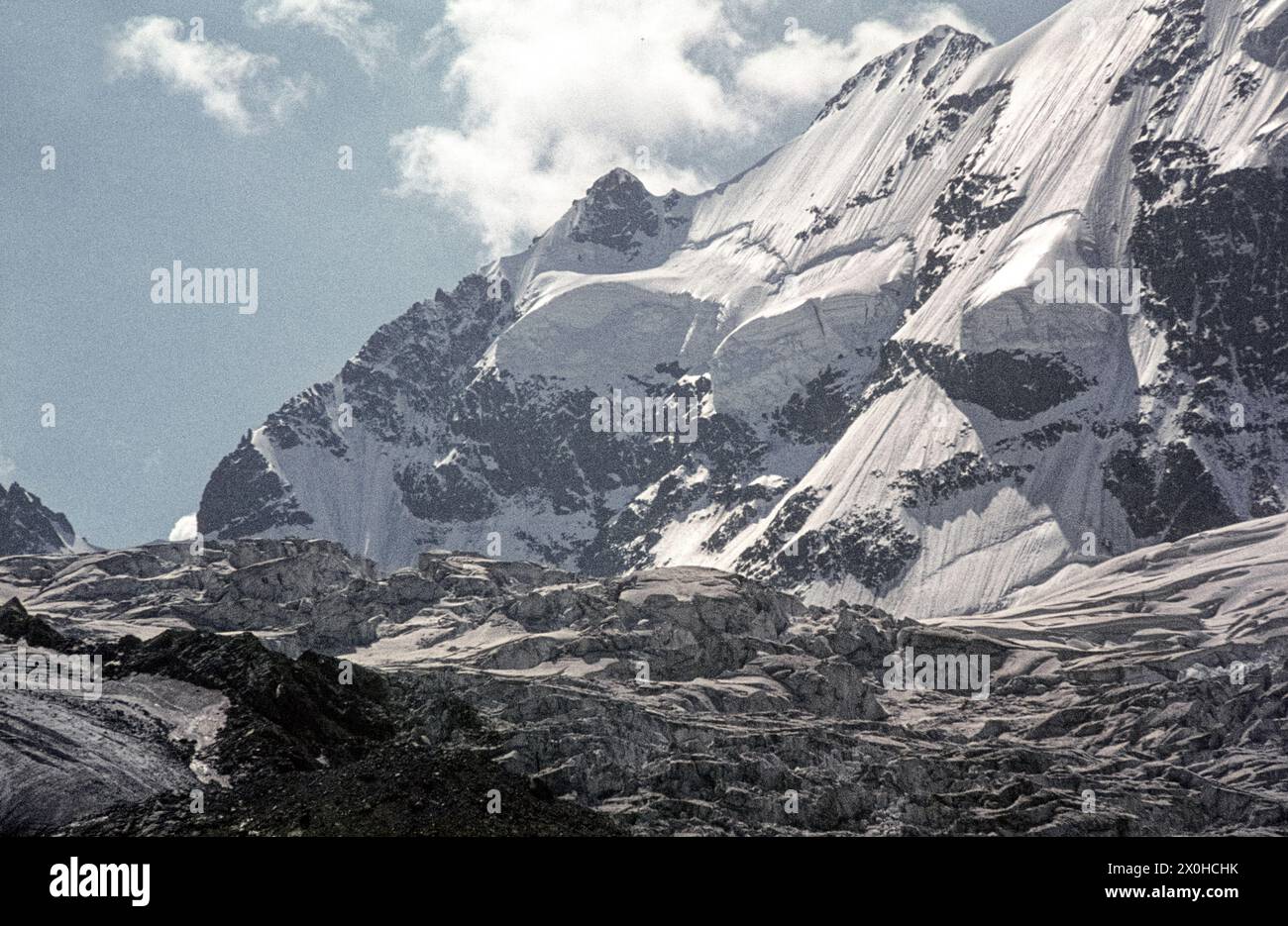 The Tschierva Glacier [automated translation] Stock Photo Alamy