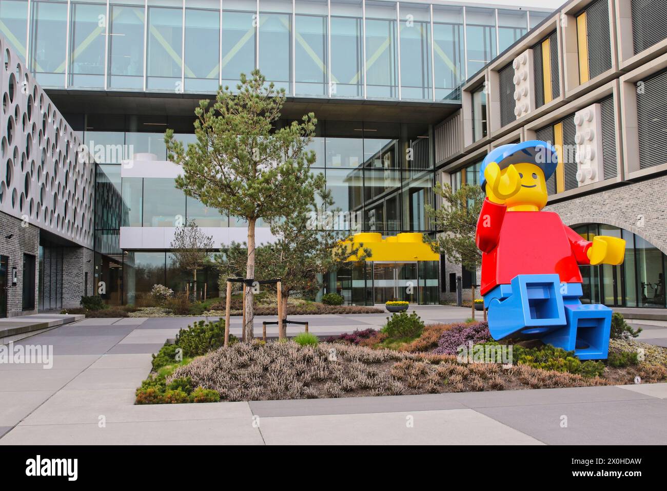 Exterior of Lego headquarters Billund Denmark April 2024 Stock Photo ...