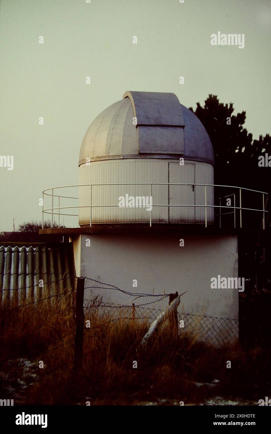 Blick auf die Sternwarte auf der Insel Norderney Norderney Sternwarte *** View of the observatory on the island of Norderney Norderney Observatory Stock Photo