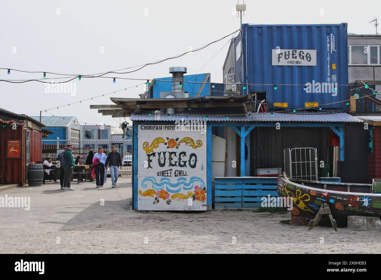 Fuego street grill Reffen Copenhagen Denmark April 2024 Stock Photo Alamy