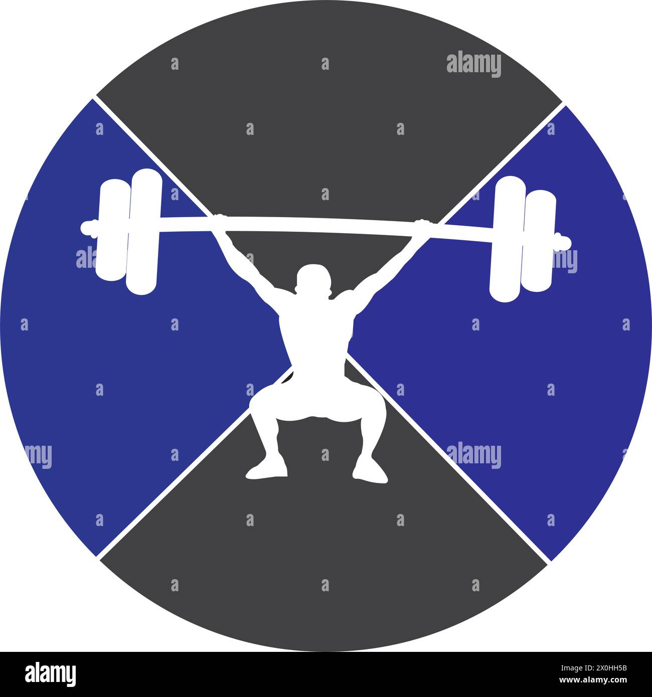 weight lifter icon vector illustration symbol design Stock Vector Image ...