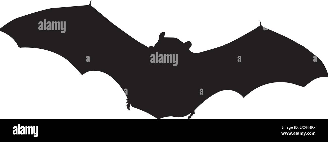 flying bat icon design template vector isolated illustration Stock Vector