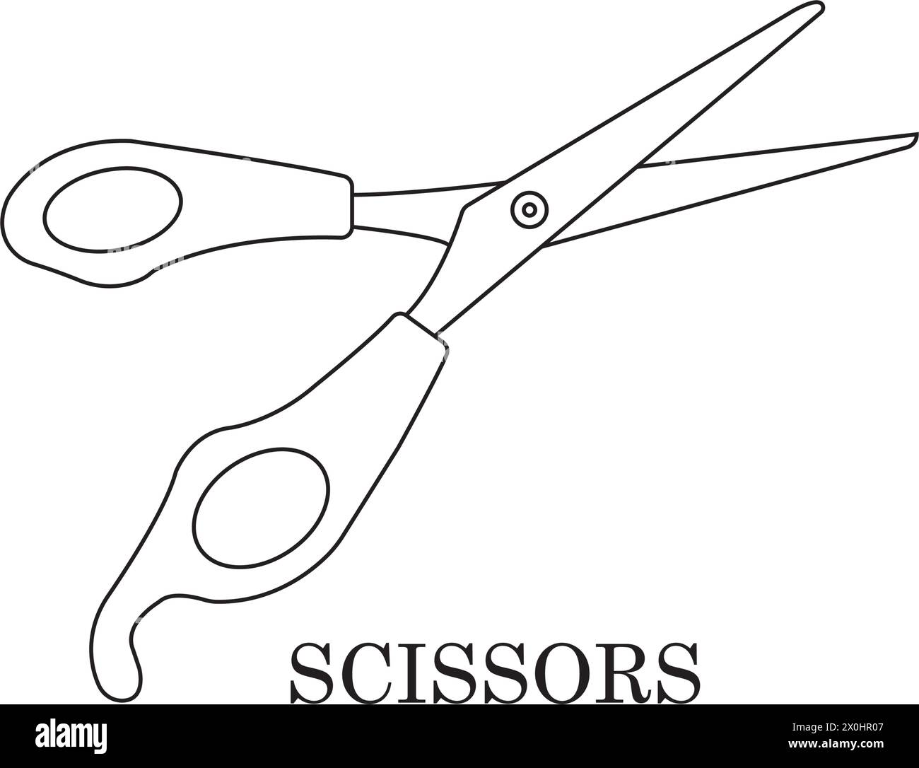 scissors icon vector illustration simple design Stock Vector