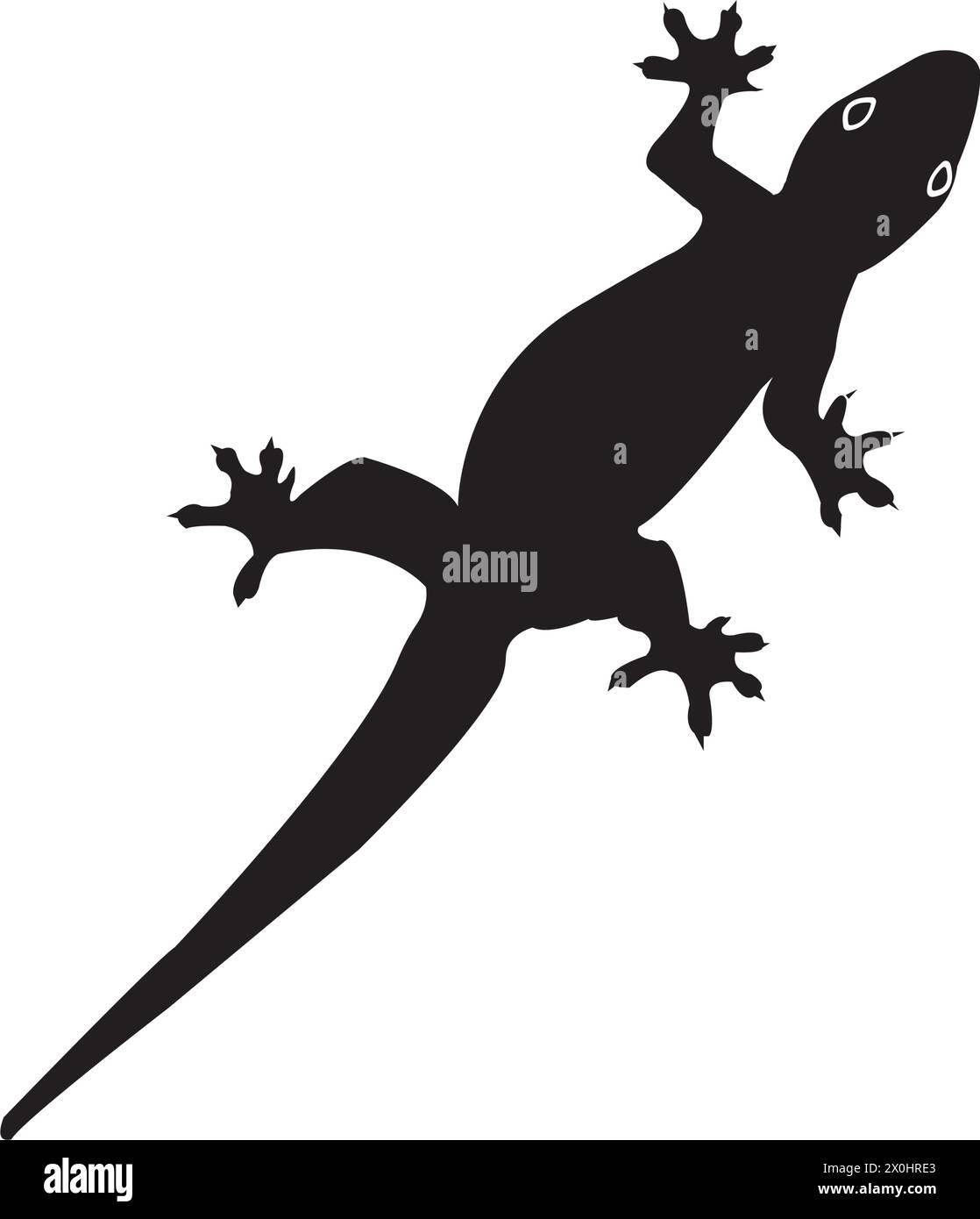lizard icon vector illustration simple design Stock Vector