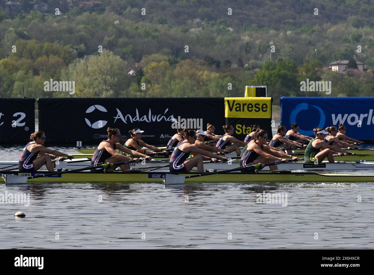 Italy World Rowing Course 2024 world rowing cup hi-res stock photography and images - Alamy