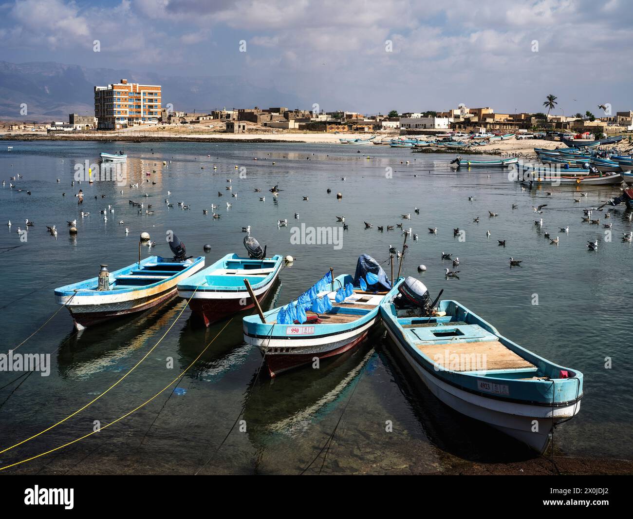 Oman, Mirbat, city stroll in Mirabat at the foot of the Dhofar ...