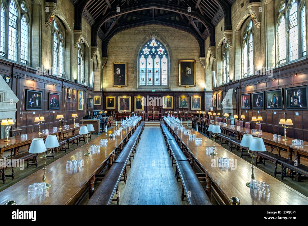 Balliol college great hall hi-res stock photography and images - Alamy