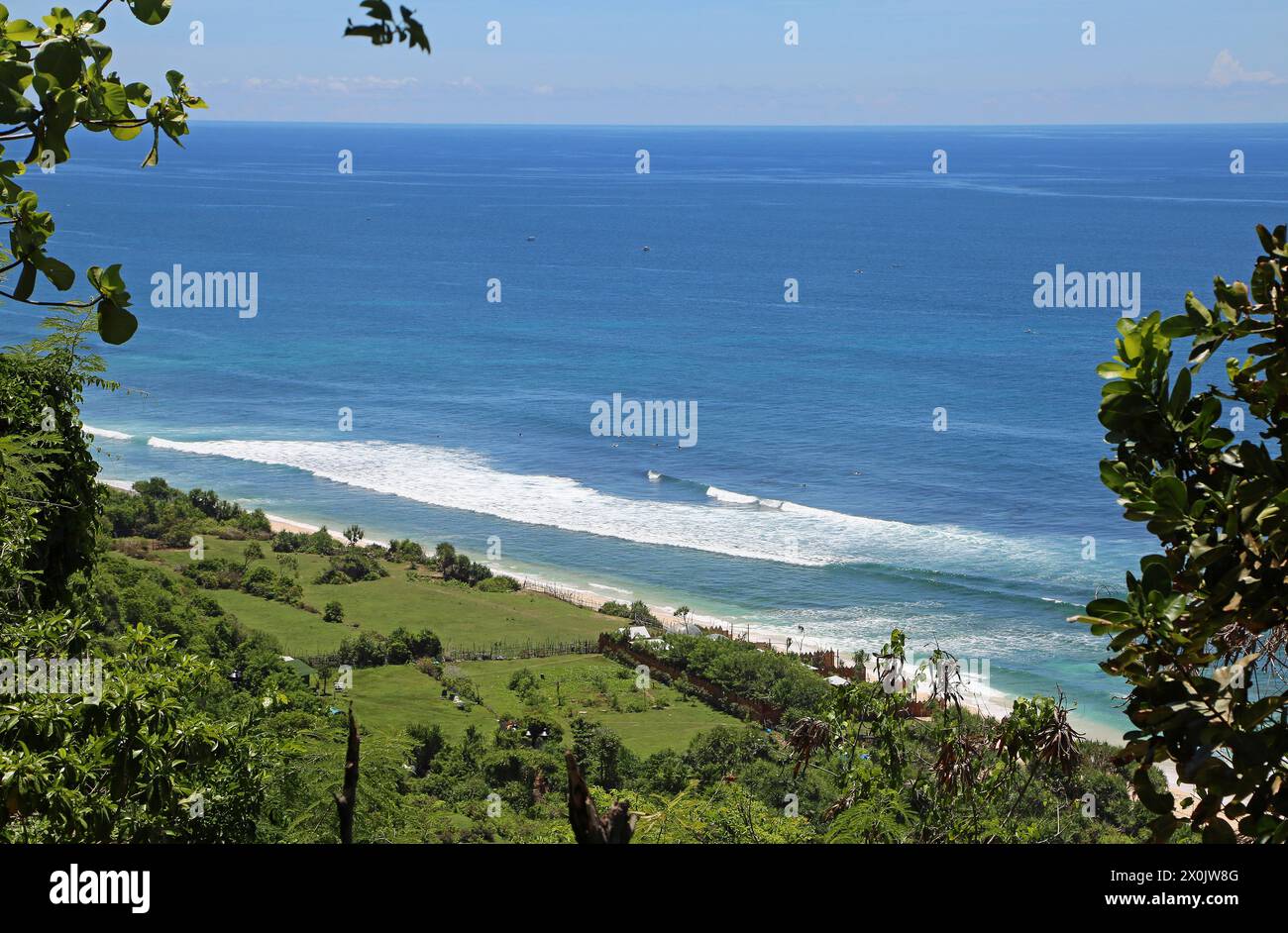 Nyang Nyang coast, Bali Stock Photo