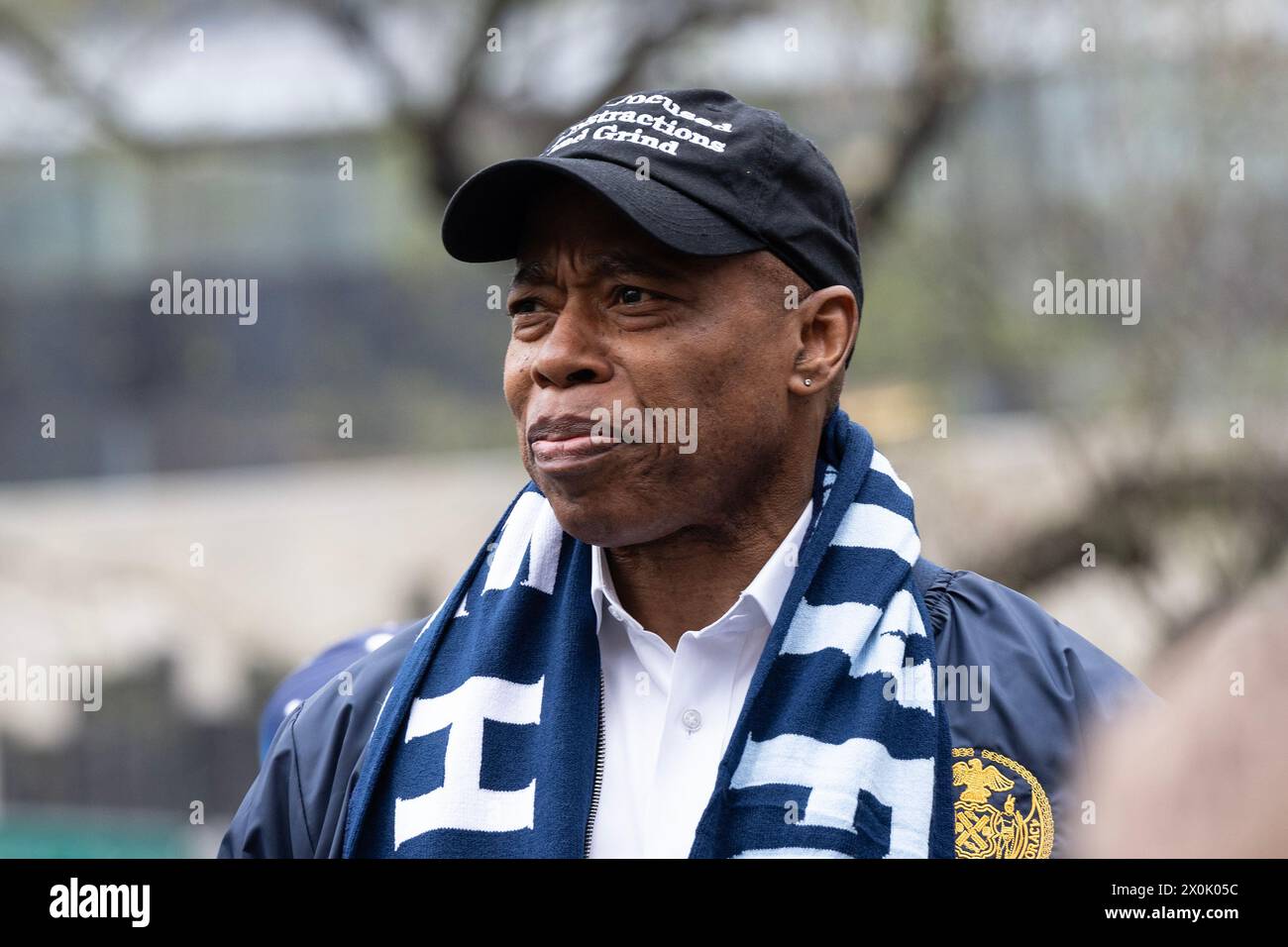 New York, USA. 11th Apr, 2024. Mayor Eric Adams Celebrates Approval To ...