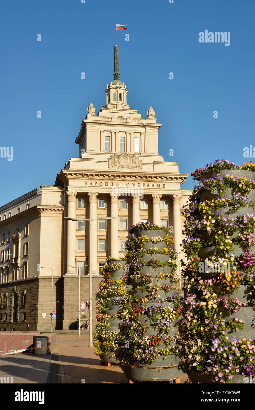The impressive Stalinist style or Socialist Classicism building of ...