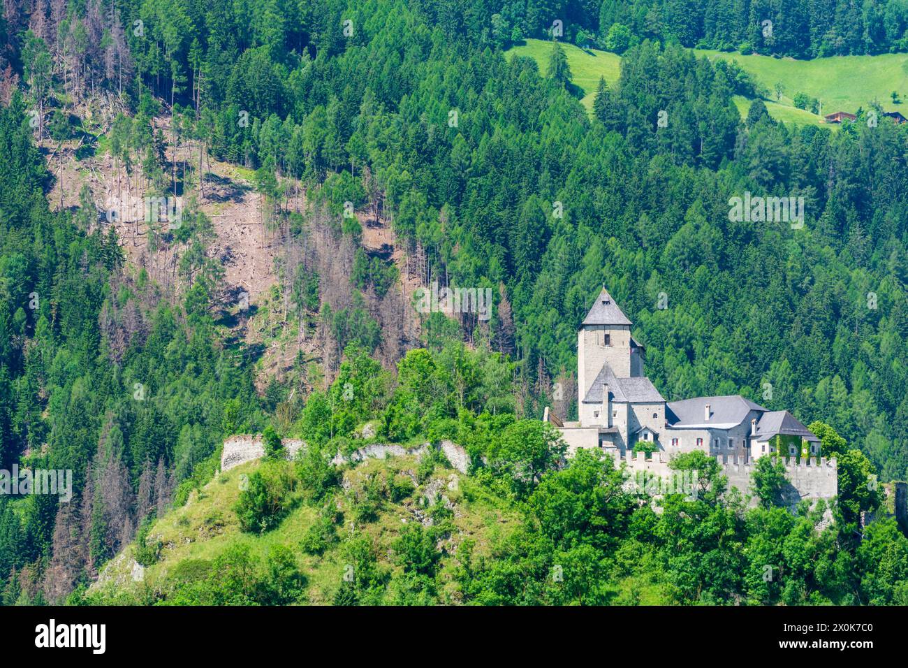 Freienfeld (Campo di Trens), Burg Reifenstein Castle in South Tyrol, Trentino-South Tyrol, Italy Stock Photo