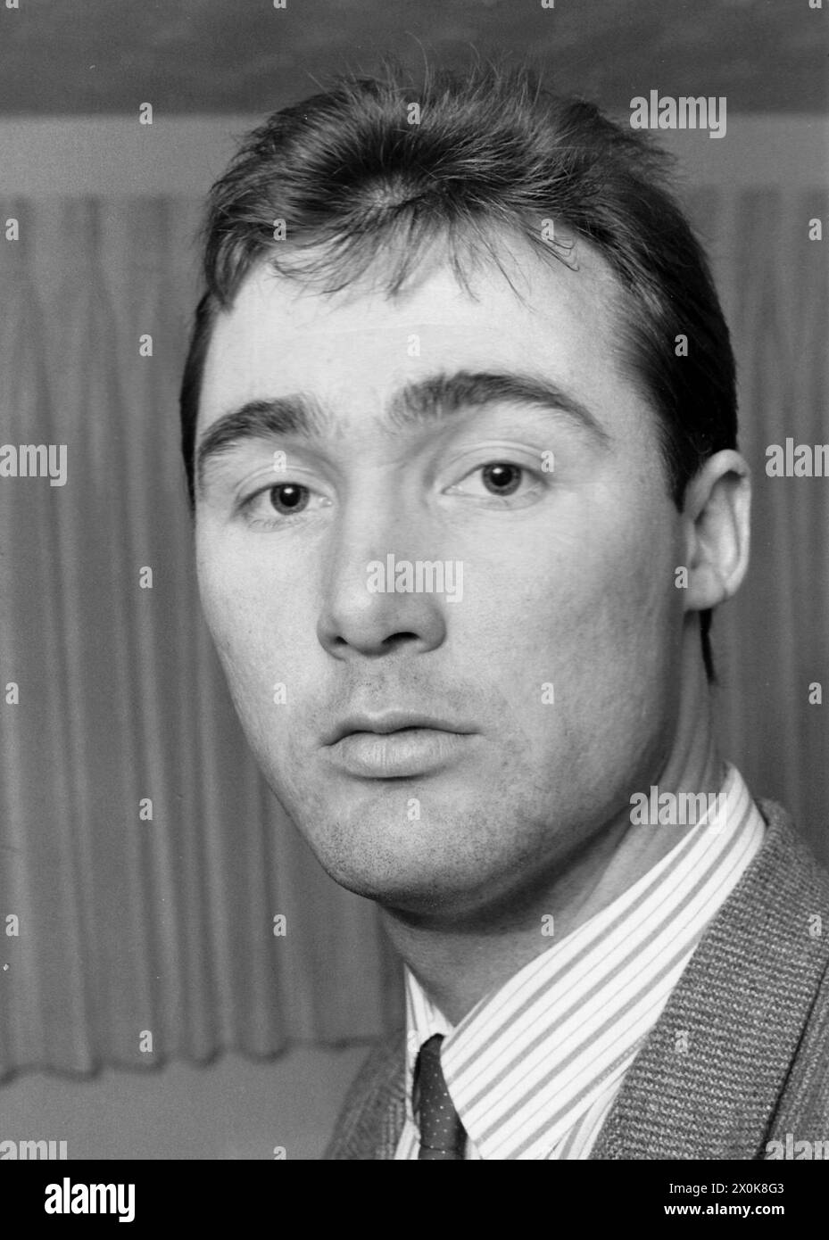 PETER WILLIAMSON, A HERO OF THE HERALD OF FREE ENTERPRISE FERRY DISASTER 1N 1987 HAS DIED IN A MOTOR BIKE ACCIDENT. JULY 1989 PIC MIKE WALKER 1989 Stock Photo