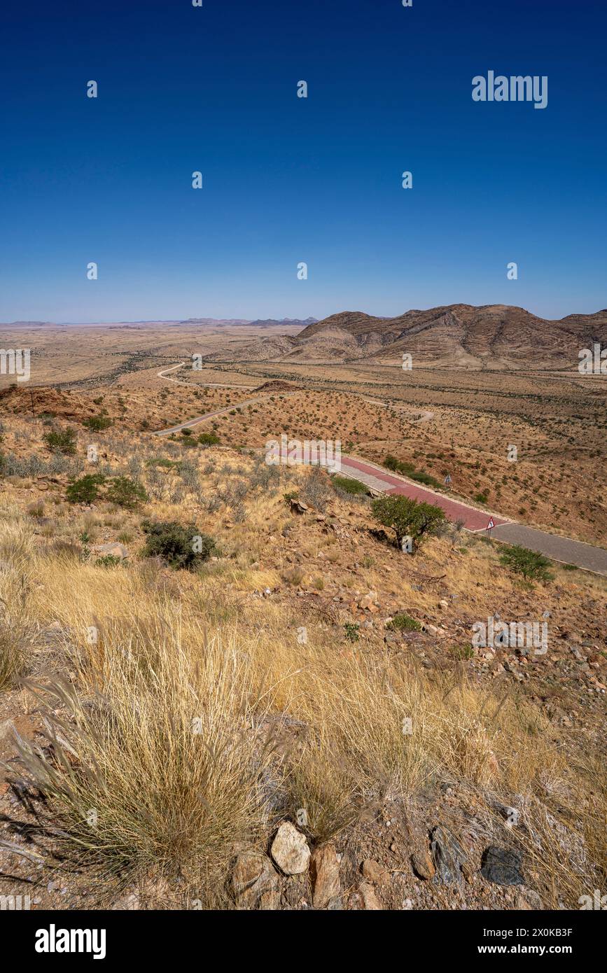 Spreetshoogte Pass in the Gamsberg Mountains of Namibia Stock Photo - Alamy